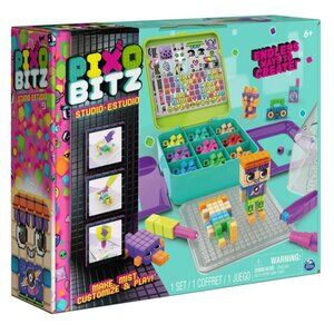 Spin Master Toys | Pixobitz Studio With 500 No Heat Water Fuse Beads Decos
